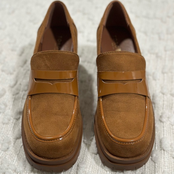 Brown Suede Loafers | Size 8 - Picture 3 of 4
